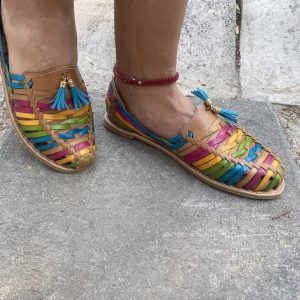 Huarache artesanal colores