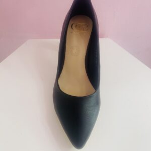 Zapatilla tacón alto negro - Imagen 3