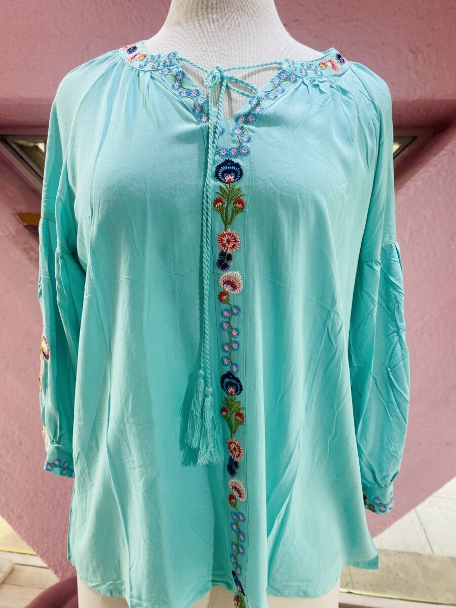 Blusa estilo Boho - Imagen 2