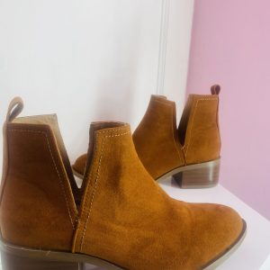 Botín durazno color armañac