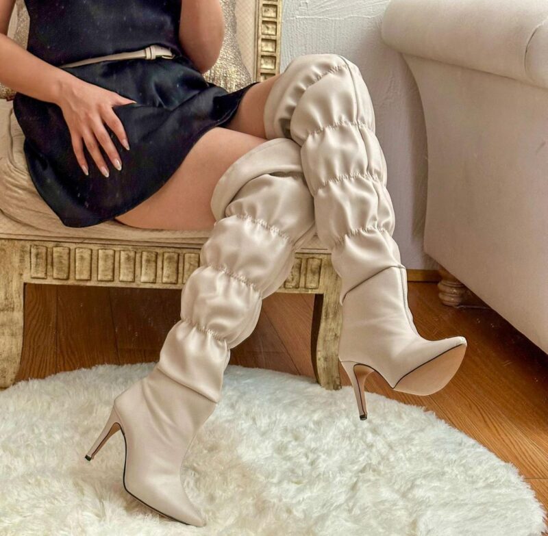 Botas altas slouchy